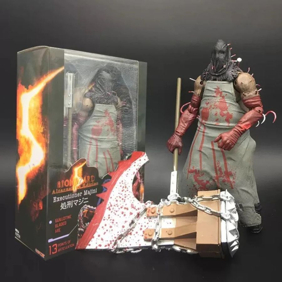 Фігурка з гри Resident Evil, Резиденція Зла, Executioner Majini, Кат Маджіні, рухлива, 18 см (RE 0004)