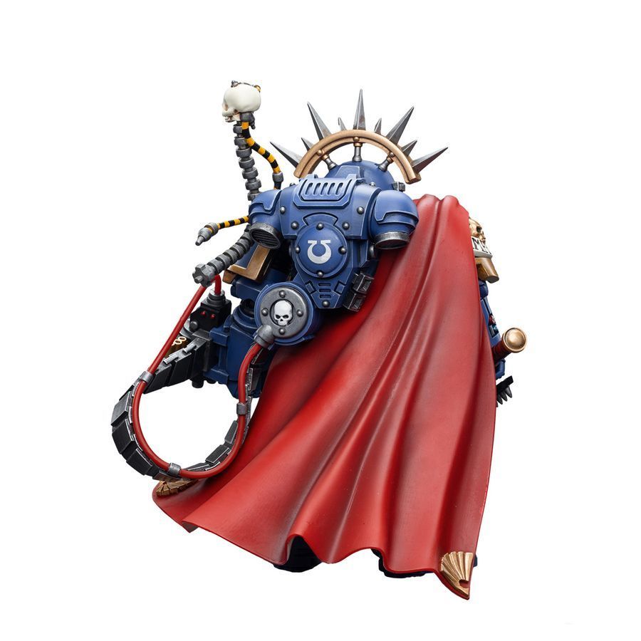 Фигурка из игры Warhammer 40k, Капитан Ультрамаринов в доспехах Гравис, JOYTOY, подвижная, 12,1 см (WHR 0023)