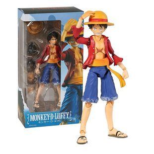 Аніме Фігурка Ван Піс One Piece Luffy Мугівара Луффі, рухомий на шарнірах, 17 см (OP 0162)