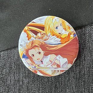 Значок аниме Мастера меча онлайн Sword Art Online, диаметр 58 мм (ZNSAO 0027)