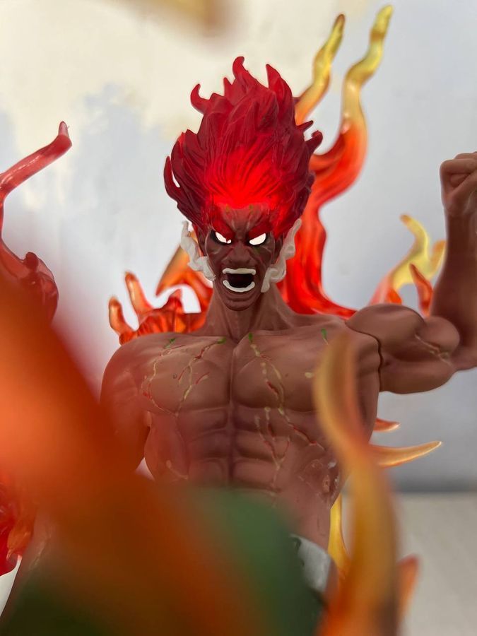 Аніме фігурка Naruto Наруто Might Guy Майто Гай з підсвічуванням, 33 см (NAR 0057)