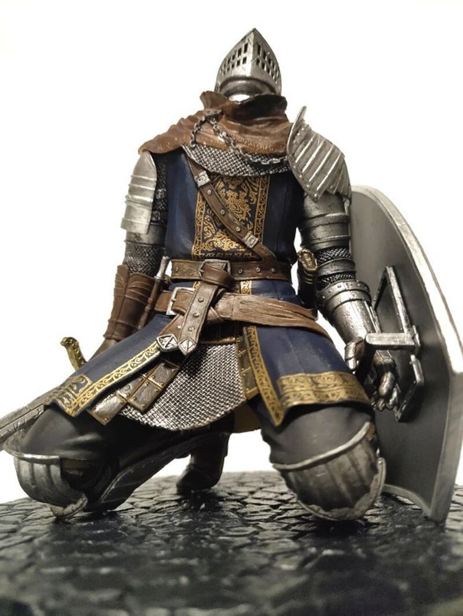 Фігурка Dark Souls Дарк Соулс knight of Astora Oscar Оскар, 15 см (DS 0004BK)