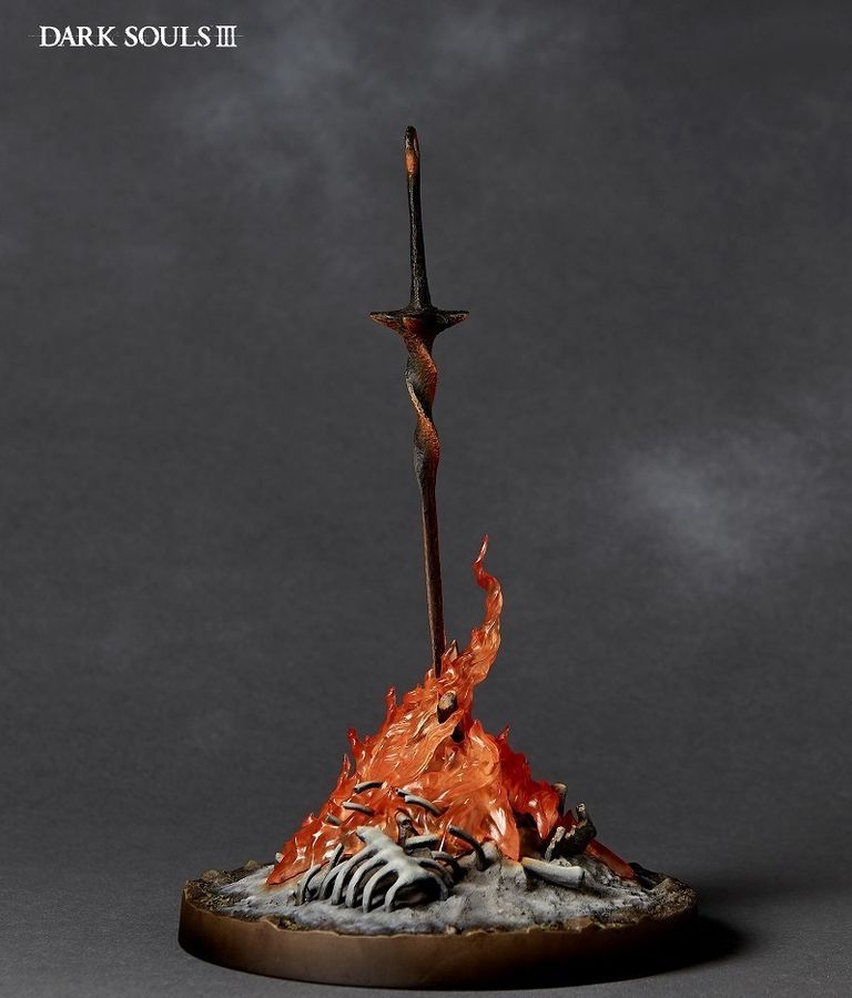 Фігурка Dark Souls Дарк Соулс Темні душі , Bonfire and Sword Багаття і меч, 23 см з підсвічуванням (DS 0010)