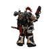Фигурка из игры Warhammer 40k, Космодесантники Хаоса избранный Чёрного Легиона, JOYTOY, подвижная, 12,6 см (WHR 0152)
