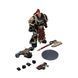 Фигурка из игры Warhammer 40k, Космодесантники Хаоса избранный Чёрного Легиона, JOYTOY, подвижная, 12,6 см (WHR 0152)