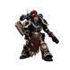 Фигурка из игры Warhammer 40k, Космодесантники Хаоса избранный Чёрного Легиона, JOYTOY, подвижная, 12,6 см (WHR 0152)