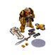 Фигурка из игры Warhammer 40k, Ветеран клинковой стражи Имперских Кулаков, JOYTOY, подвижная, 12,3 см (WHR 0024)