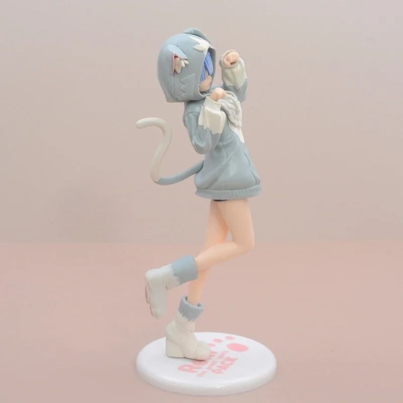 Аніме фігурка ReZero Життя з нуля Rem Рем у піжамці з вушками, 21 см (RZR 0015)