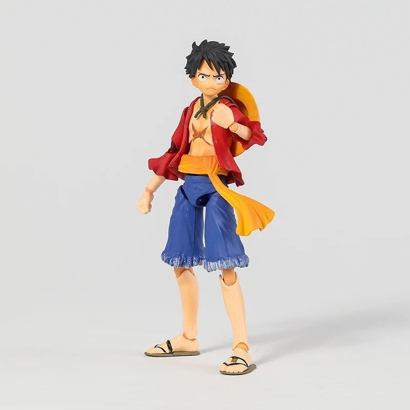 Аниме Фигурка Ван Пис One Piece Luffy Мугивара Луффи, подвижный на шарнирах, 17 см (OP 0162)