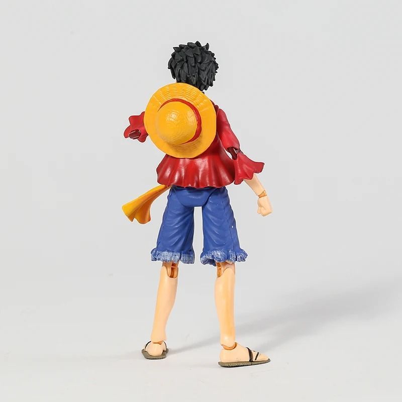Аниме Фигурка Ван Пис One Piece Luffy Мугивара Луффи, подвижный на шарнирах, 17 см (OP 0162)