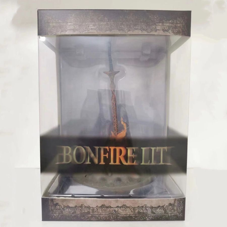 Фигурка Dark Souls Дарк Соулс Тёмные души Bonfire and Sword  Костер и меч, 23 см с подсветкой (DS 0010)
