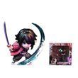 Аниме фигурка Клинок рассекающий демонов, Demon Slayer Tomioka Giyuu, Гию Томиока, 10 см (BDD 0073)