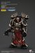 Фигурка из игры Warhammer 40k, Космодесантники Хаоса избранный Чёрного Легиона с силовым кулаком, JOYTOY, подвижная, 12,6 см (WHR 0153)