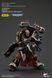 Фигурка из игры Warhammer 40k, Космодесантники Хаоса избранный Чёрного Легиона с силовым кулаком, JOYTOY, подвижная, 12,6 см (WHR 0153)