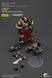 Фигурка из игры Warhammer 40k, Космодесантники Хаоса избранный Чёрного Легиона с силовым кулаком, JOYTOY, подвижная, 12,6 см (WHR 0153)