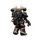 Фигурка из игры Warhammer 40k, Космодесантники Хаоса избранный Чёрного Легиона с силовым кулаком, JOYTOY, подвижная, 12,6 см (WHR 0153)