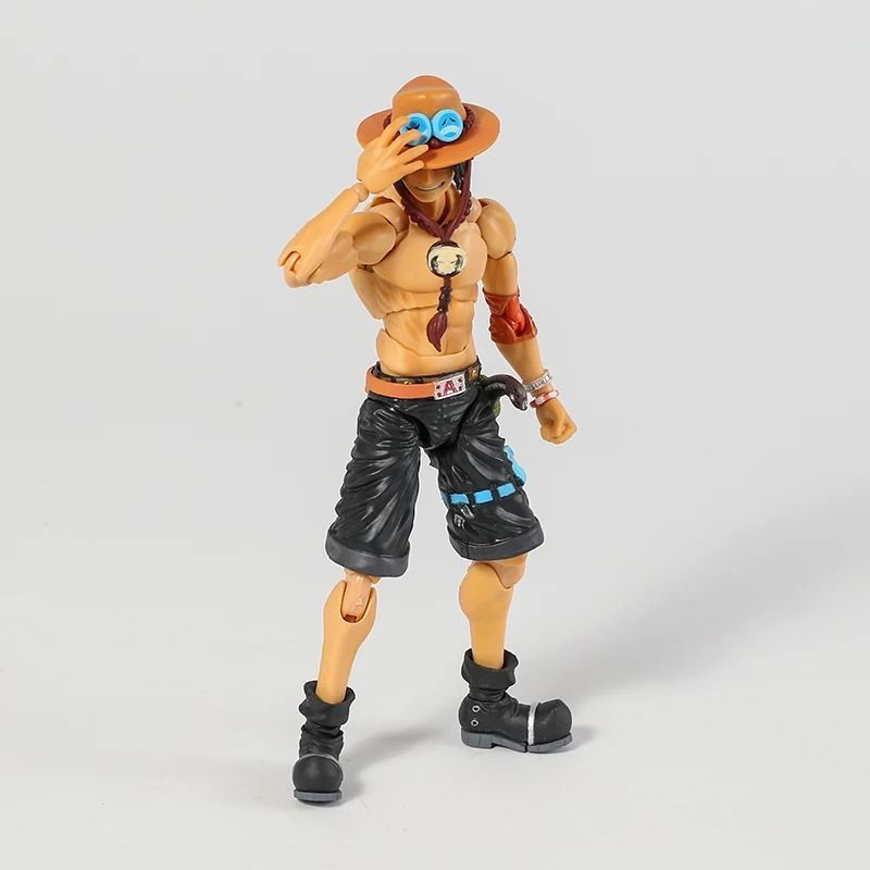 Аниме фигурка One Piece, Ван Пис, Portgas D Ace, Эйс Огненный Кулак, подвижная на шарнирах, 19 cм (OP 0163)