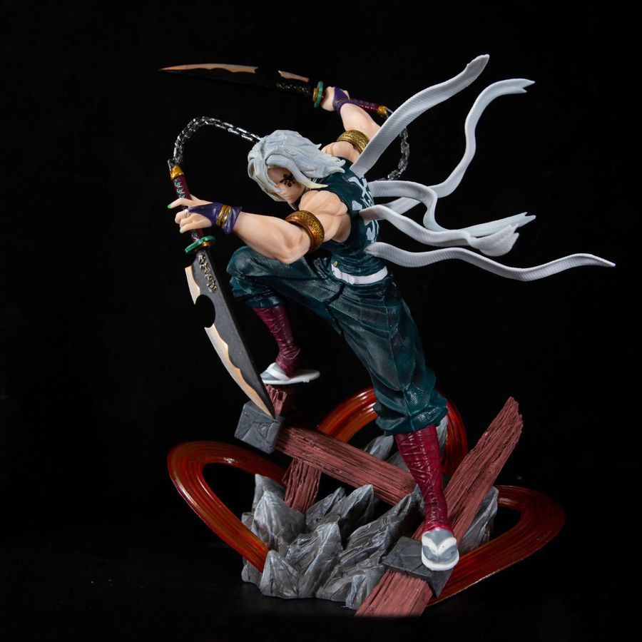 Аниме фигурка Demon Slayer Клинок рассекающий демонов Uzui Tengen, Тенген Узуй, 27 см (BDD 0150)