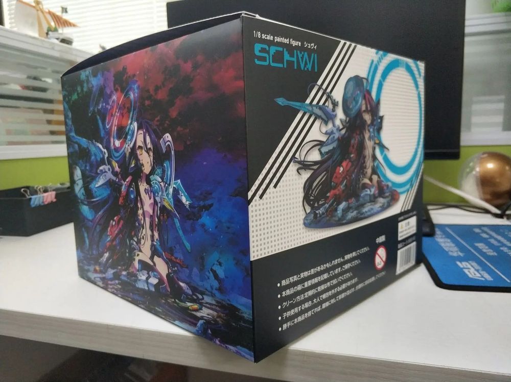 Аніме фігурка Немає гри немає життя No Game No Life, Широ андроїд, 13 см (NGNL 0002)