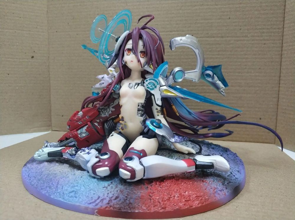 Аніме фігурка Немає гри немає життя No Game No Life, Широ андроїд, 13 см (NGNL 0002)