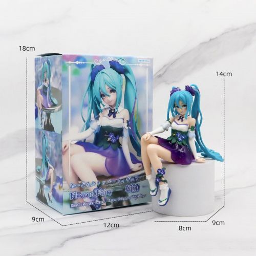 Аниме фигурка Vocaloid Вокалоид Miku Hatsune Хацунэ Мику 14 см (VOC 0031)