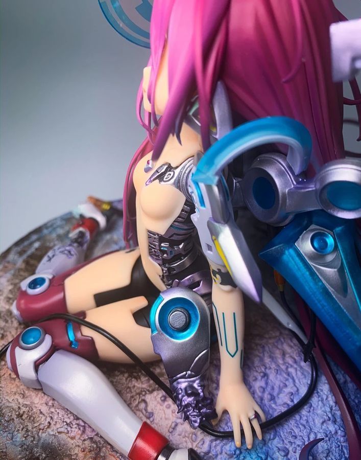 Аніме фігурка Немає гри немає життя No Game No Life, Широ андроїд, 13 см (NGNL 0002)