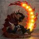 Аниме фигурка Demon Slayer Клинок рассекающий демонов Tsugikuni Yoriichi, Ериичи Цугикуни, с подсветкой, 22 см (BDD 0121)