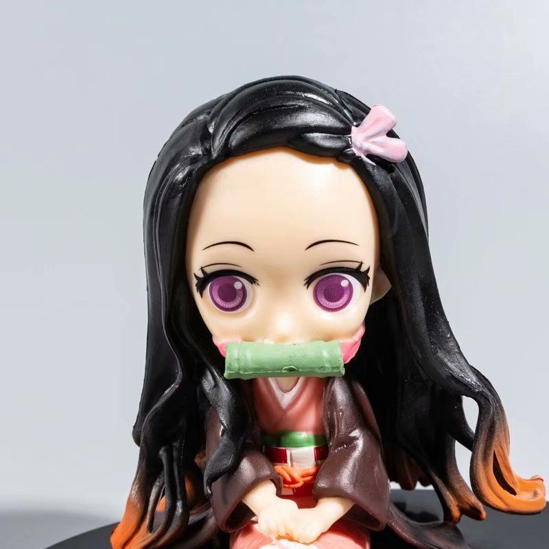 Аніме фігурка Клинок, який знищує демонів, Demon Slayer Nezuko, Незуко, 10 см (BDD 0029)