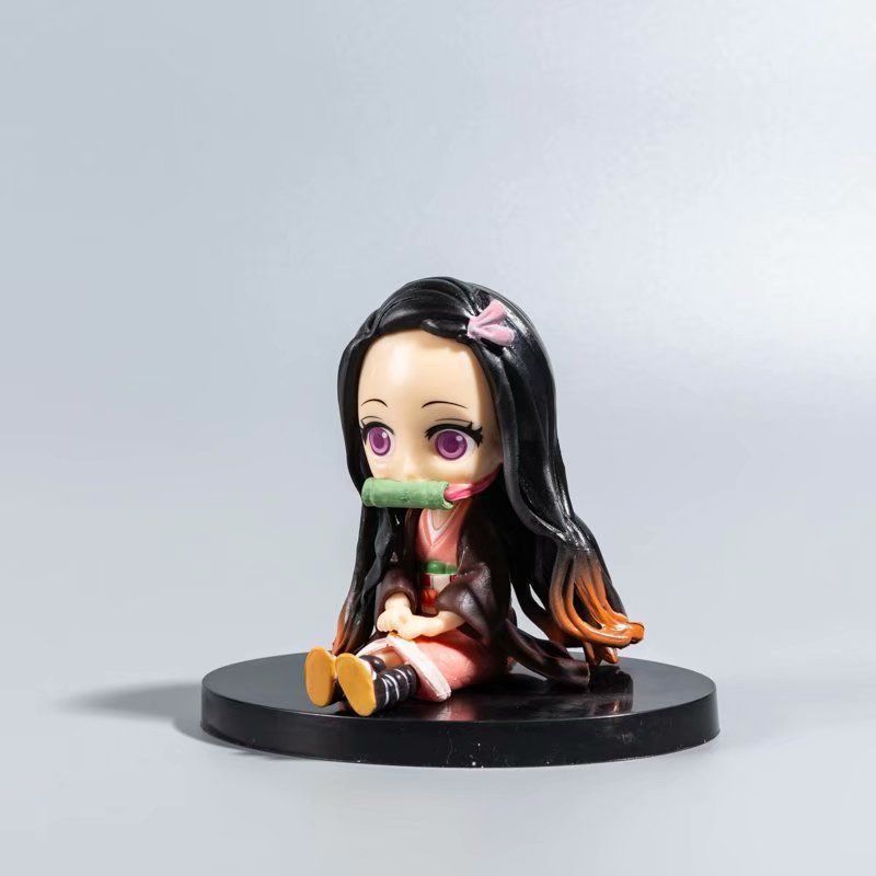 Аніме фігурка Клинок, який знищує демонів, Demon Slayer Nezuko, Незуко, 10 см (BDD 0029)