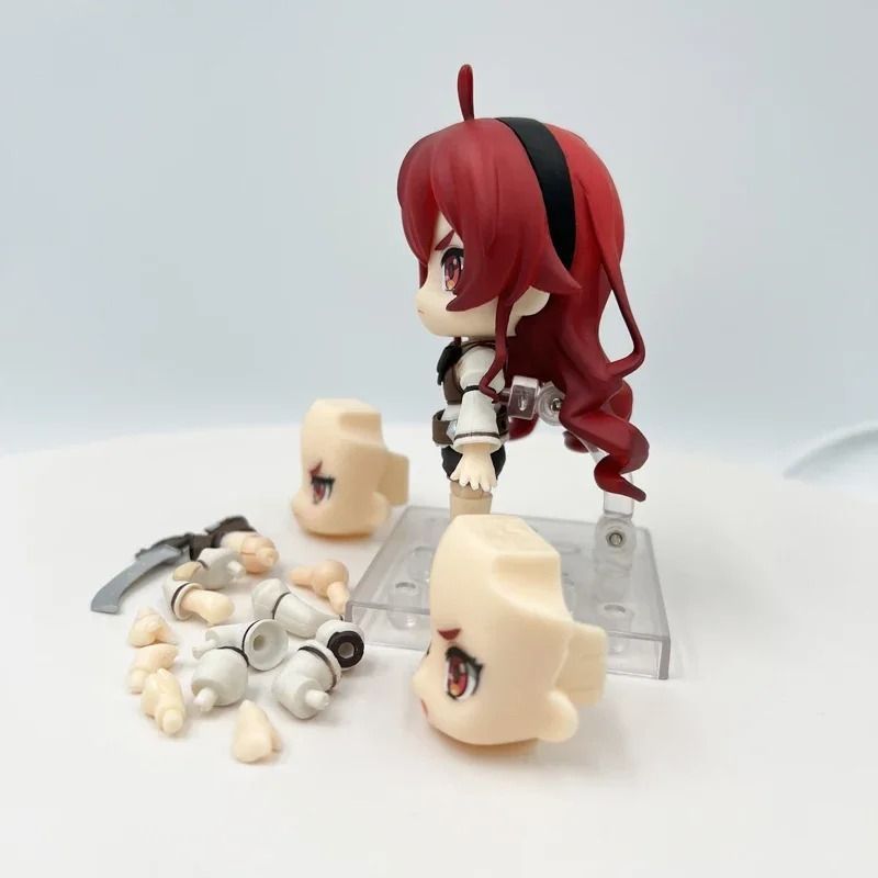 Аниме фигурка нендороид Mushoku Tensei Реинкарнация безработного, Eris Greyrat Эрис Грейрат, подвижная, 10 см (MUS 0004)