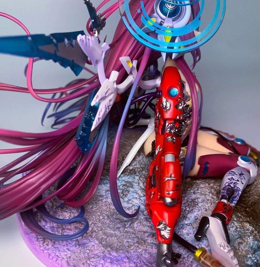 Аніме фігурка Немає гри немає життя No Game No Life, Широ андроїд, 13 см (NGNL 0002)