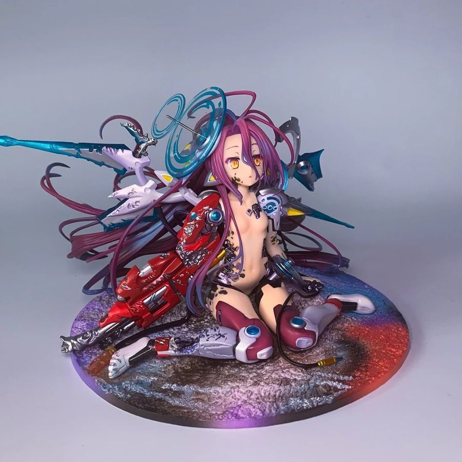 Аніме фігурка Немає гри немає життя No Game No Life, Широ андроїд, 13 см (NGNL 0002)