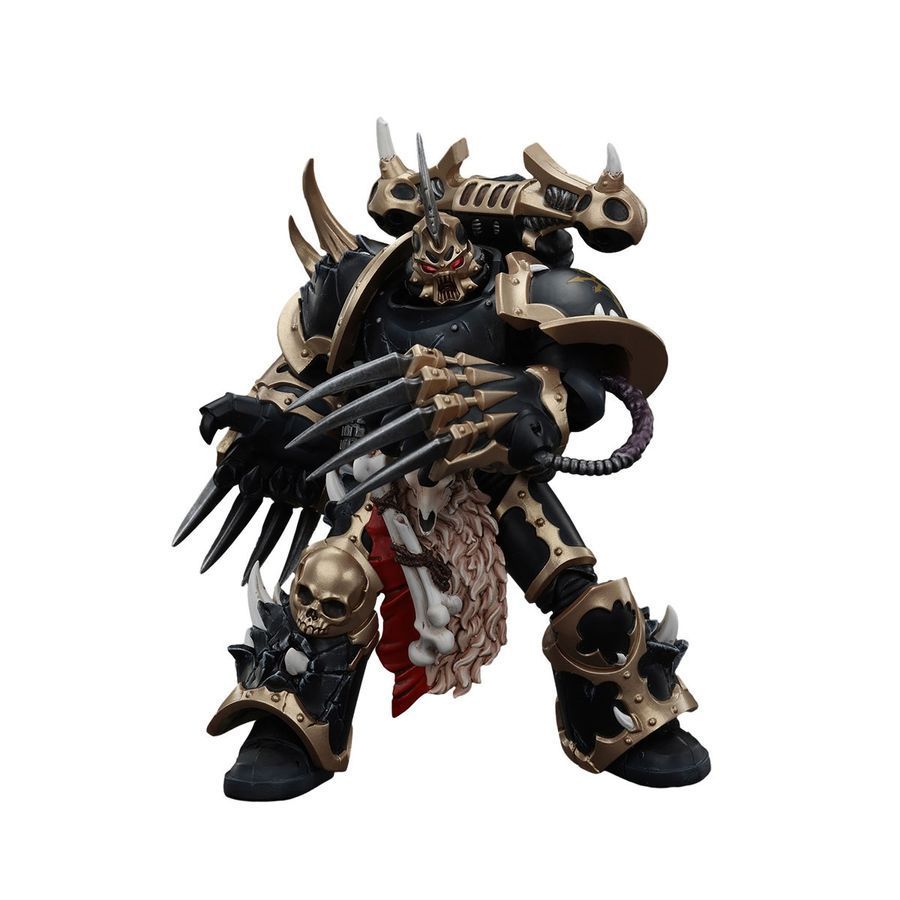 Фігурка з гри Warhammer 40k, Космодесантники Хаосу обраний Чорного Легіону з Кігтями Блискавок, JOYTOY, рухома, 12,6 см (WHR 0154)