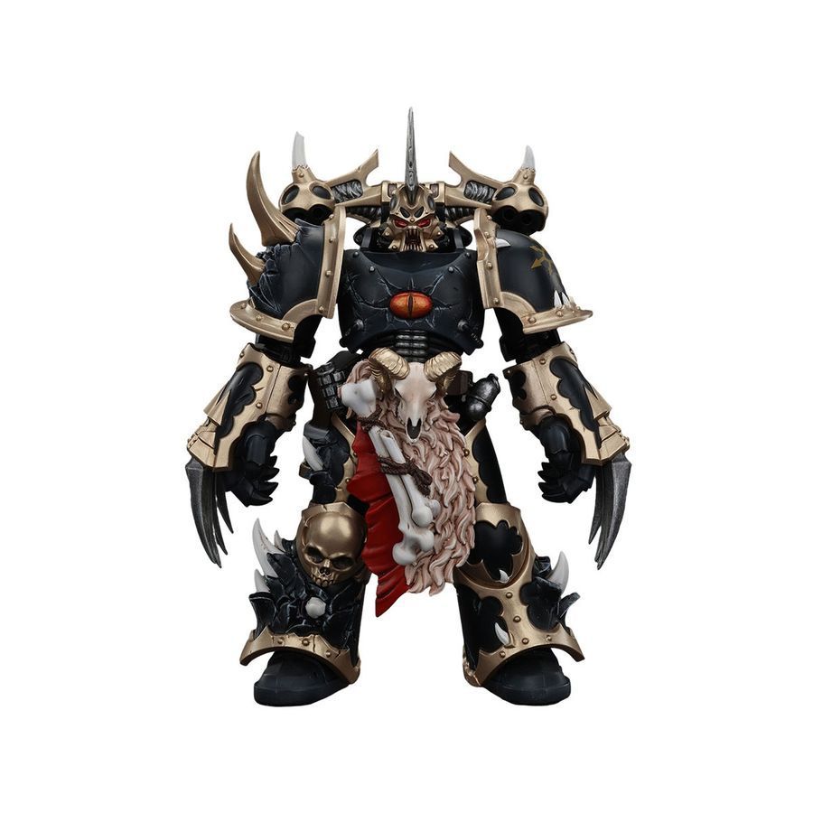 Фігурка з гри Warhammer 40k, Космодесантники Хаосу обраний Чорного Легіону з Кігтями Блискавок, JOYTOY, рухома, 12,6 см (WHR 0154)