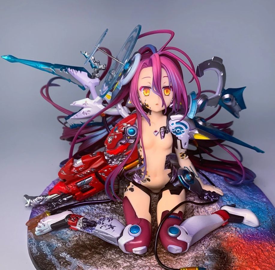 Аніме фігурка Немає гри немає життя No Game No Life, Широ андроїд, 13 см (NGNL 0002)