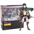 Аниме фигурка Атака титанов Attack on Titan Levi Ackerman, Леви Аккерман, фигма 213, 15 см (AT 0026)