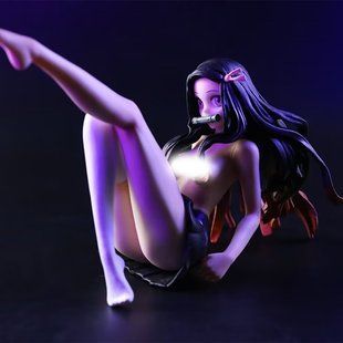 Сексуальная аниме фигурка Demon Slayer Клинок рассекающий демонов Kamado Nezuko, Незуко, 15 см (BDD 0075)