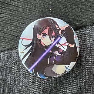 Значок аниме Мастера меча онлайн Sword Art Online, диаметр 58 мм (ZNSAO 0030)