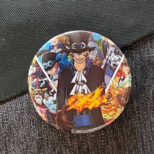 Значок аниме One Piece - Ван Пис, диаметр 58 мм (ZNOP 0030)