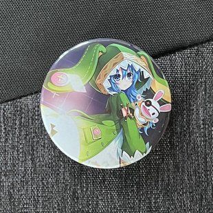 Значок аниме Рандеву с жизнью Date a Live, диаметр 58 мм (ZNDAL 0024)