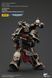 Фигурка из игры Warhammer 40k, Космодесантники Хаоса избранный Чёрного Легиона с Комби-мельтой, JOYTOY, подвижная, 12,6 см (WHR 0155)