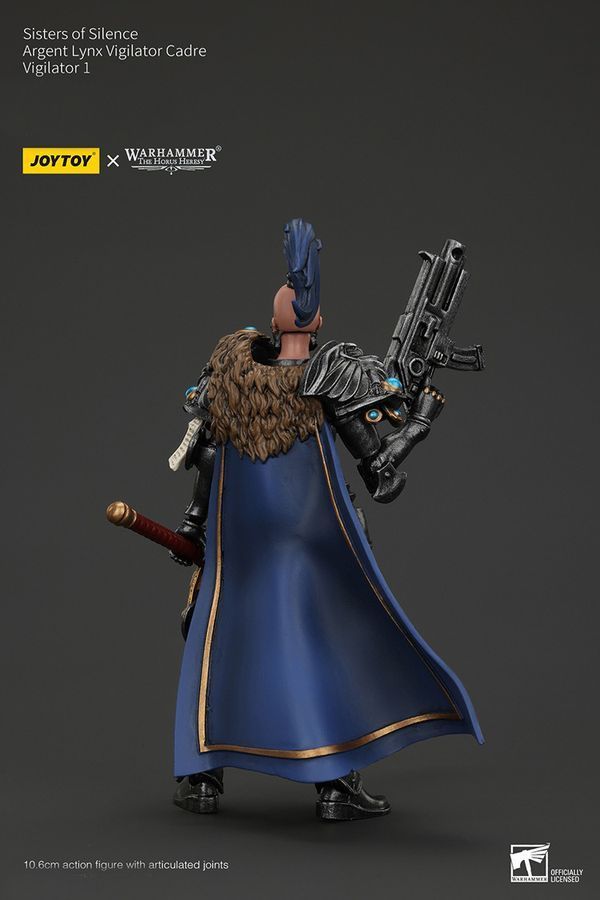 Фігурка з гри Warhammer 40k, Сестри Тиші, Арджент Лінкс, Пильна, JOYTOY, рухлива, 10,6 см (WHR 0221)