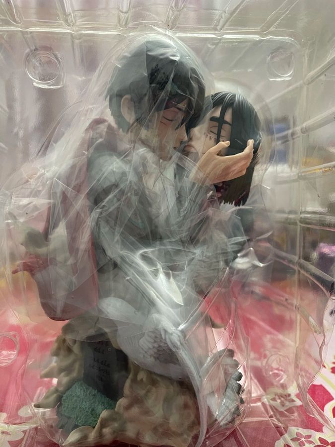 Аниме фигурка Атака титанов Attack on Titan Mikasa Ackerman, Микаса Аккерман прощание с Эреном, 22 см (AT 0032)