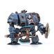 Фигурка из игры Warhammer 40k, Космические Десантники, Космические Волки, Почтенный Дредноут Брат Хвор, JOYTOY, подвижная, 20 см (WHR 0027)