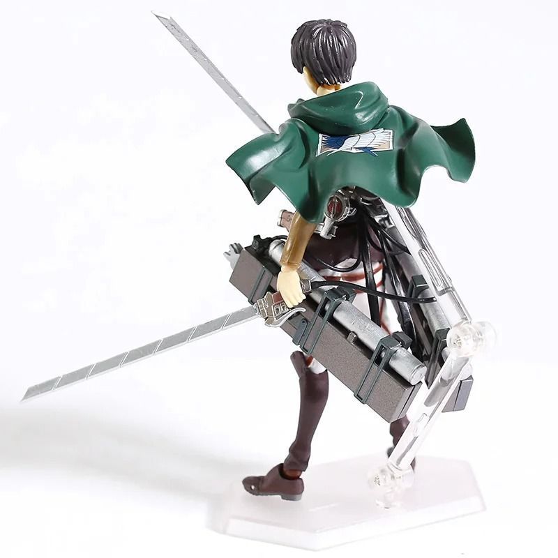 Аниме фигурка Атака титанов Attack on Titan Eren Jaeger, Эрен Йегер, фигма 207, 15 см (AT 0001)