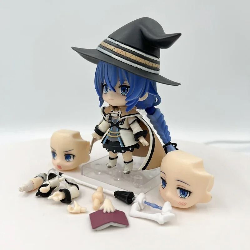Аниме фигурка нендороид Mushoku Tensei Реинкарнация безработного, Roxy Migurdia Рокси Мигурдия, подвижная, 10 см (MUS 0001)