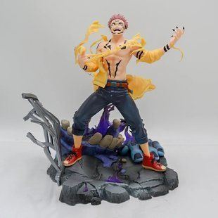 Аниме фигурка Магическая Битва Jujutsu Kaisen Сукуна Рёмен Ryomen Sukuna, не подвижная, 28 cм (JUK 0024)