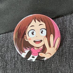 Значок аниме Моя геройская академия My Hero Academia, диаметр 58 мм (ZNMHA 0001)