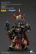 Фигурка из игры Warhammer 40k, Космодесантники Хаоса Чемпион Чёрного Легиона с Болтером и Силовой булавой, JOYTOY, подвижная, 12,6 см (WHR 0156)