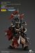 Фигурка из игры Warhammer 40k, Космодесантники Хаоса Чемпион Чёрного Легиона с Болтером и Силовой булавой, JOYTOY, подвижная, 12,6 см (WHR 0156)